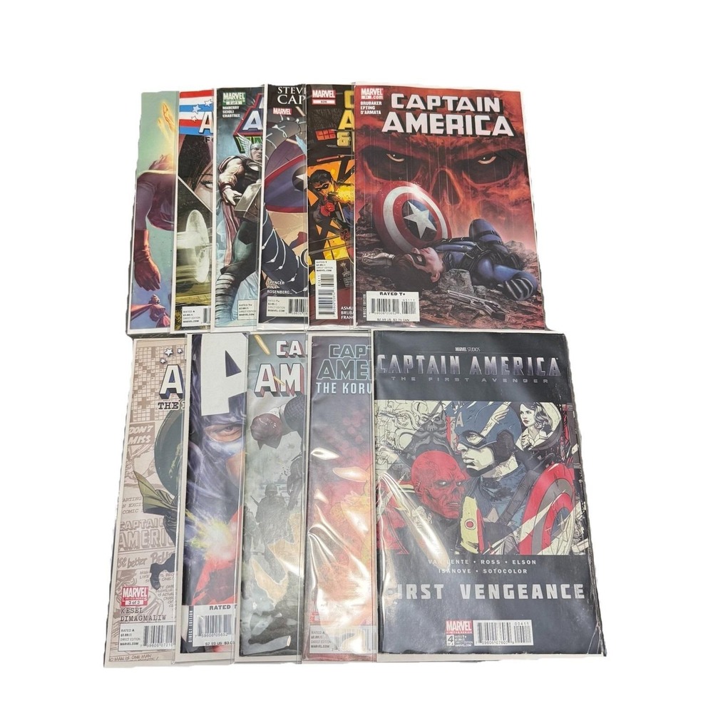 Captain America Comic Lot 11 Marvel Mixed Issues Bucky‎ Patriot Avengers